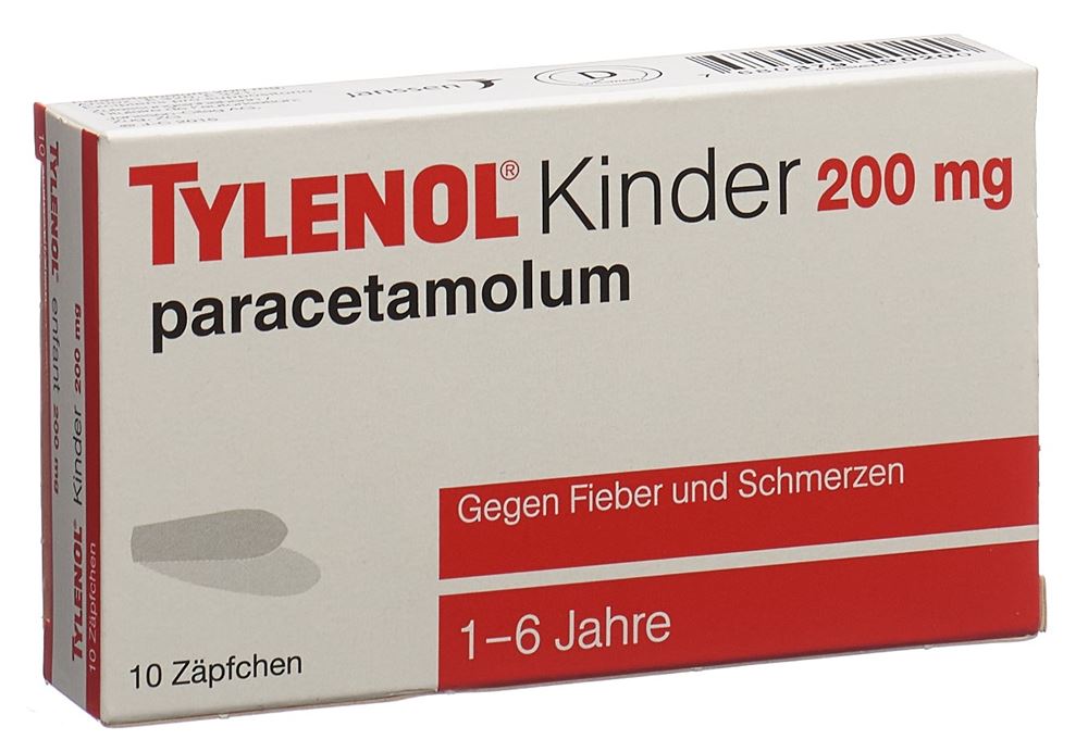 Tylenol Kinder 200 mg, Hauptbild