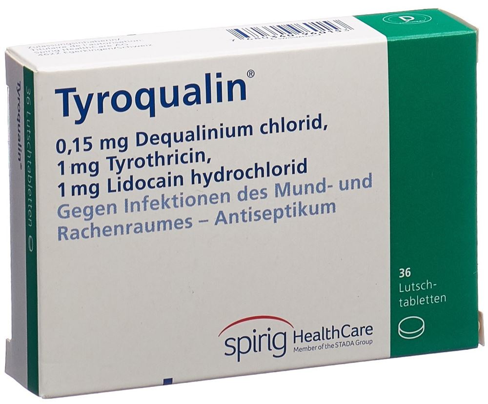 Tyroqualine Lutschtabl Blist 36 Stk
