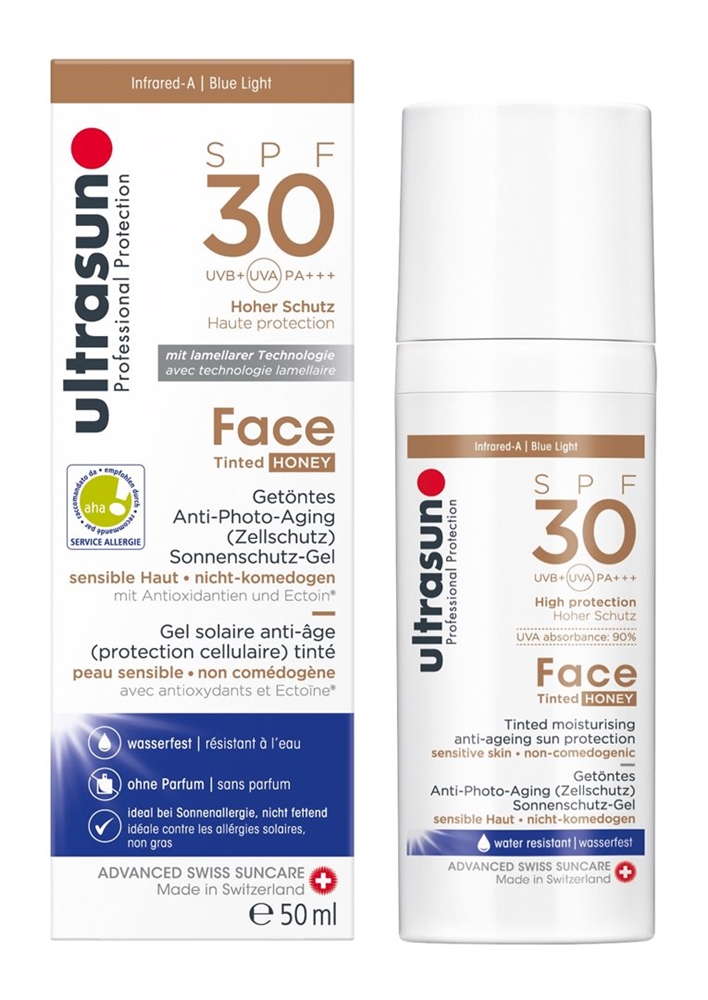 ULTRASUN Face Tinted Honey, image 2 sur 3