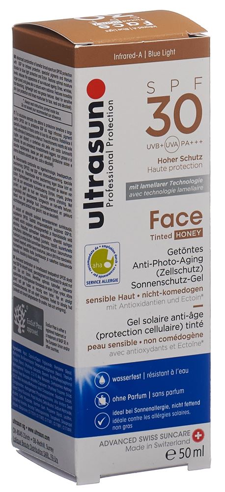 ULTRASUN Face Tinted Honey, image principale