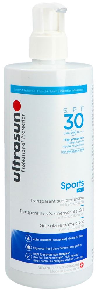 ULTRASUN Sports Gel, Hauptbild