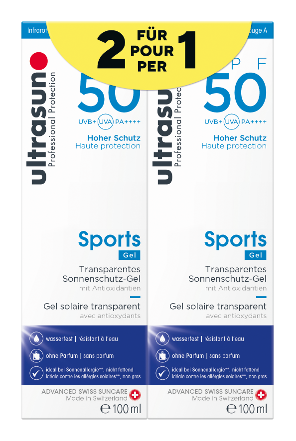 ULTRASUN Sports Gel, Hauptbild