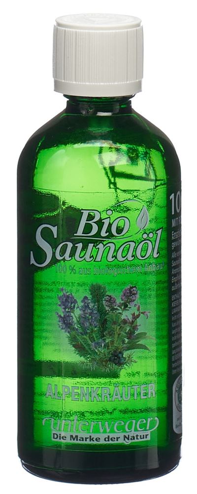 UNTERWEGER huile bio sauna