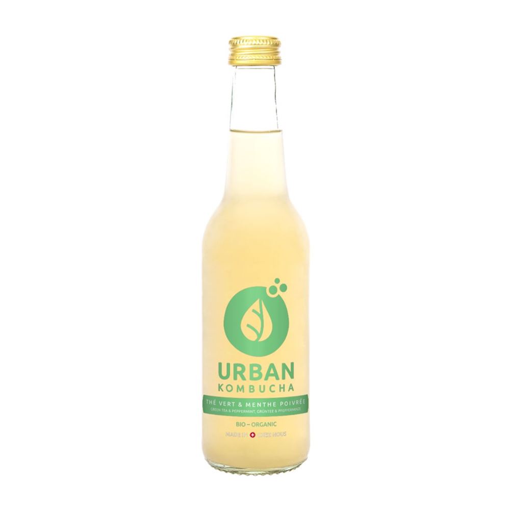 URBAN KOMBUCHA Grüntee & Pfefferminze