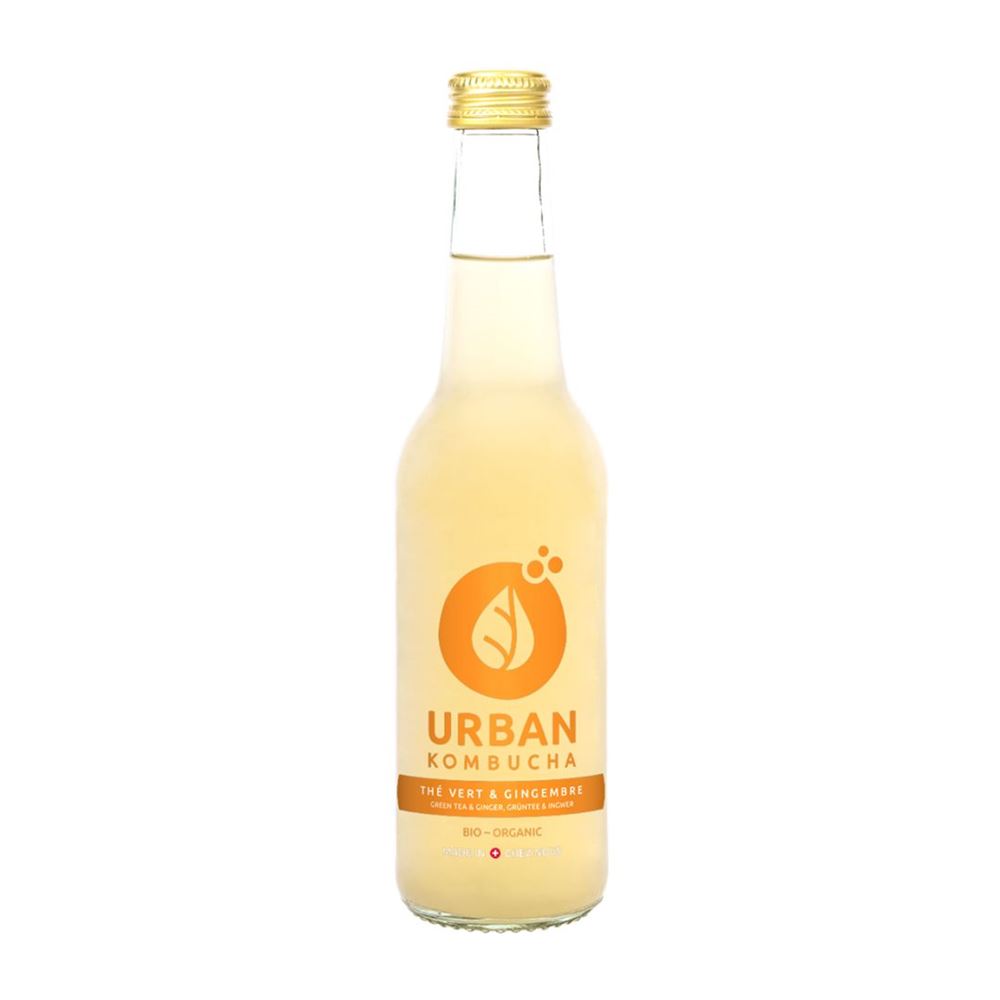 URBAN KOMBUCHA thé vert & gingembre