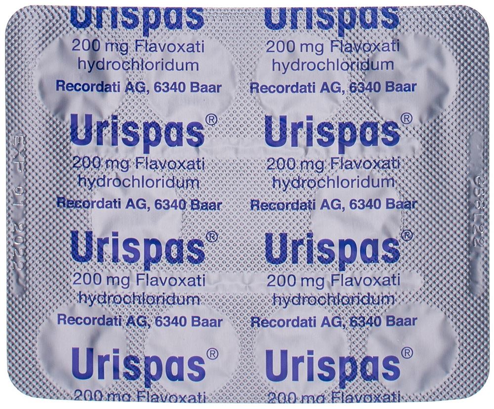 URISPAS cpr pell 200 mg blist 30 pce, image 2 sur 3