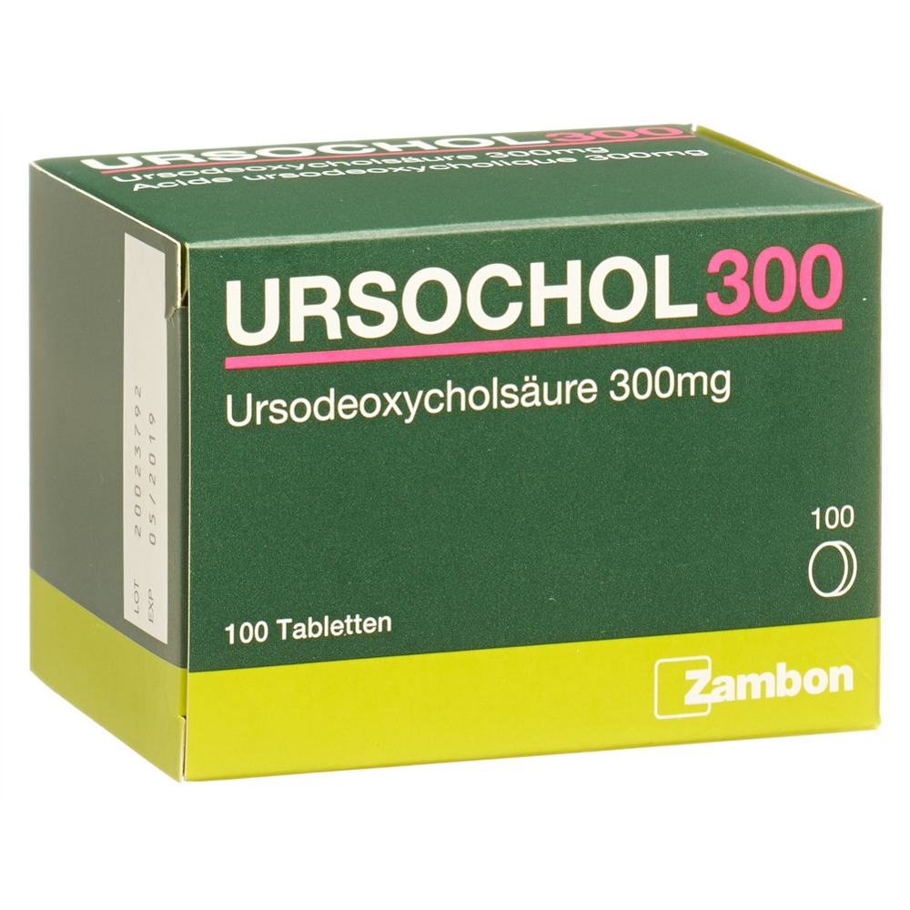 URSOCHOL Tabl 300 mg Blist 100 Stk, Hauptbild