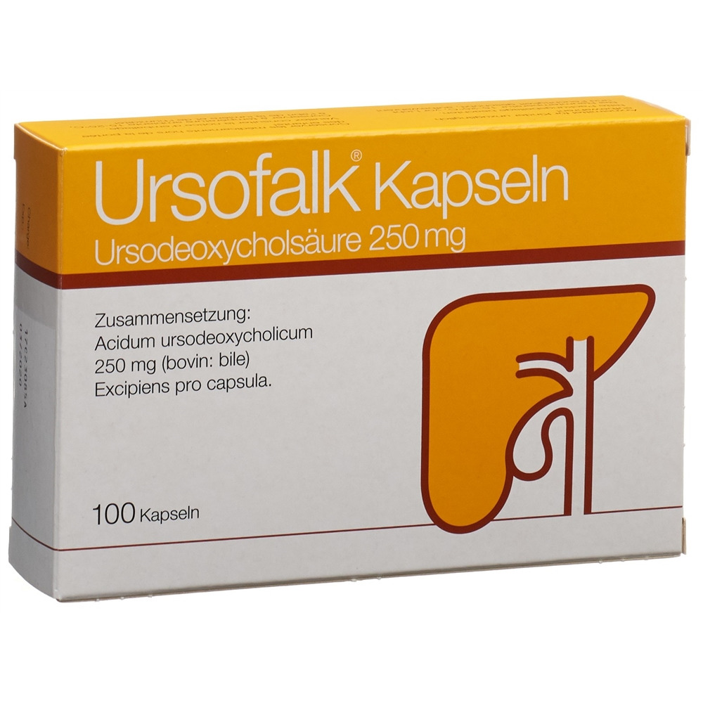 URSOFALK caps 250 mg blist 100 pce, image principale