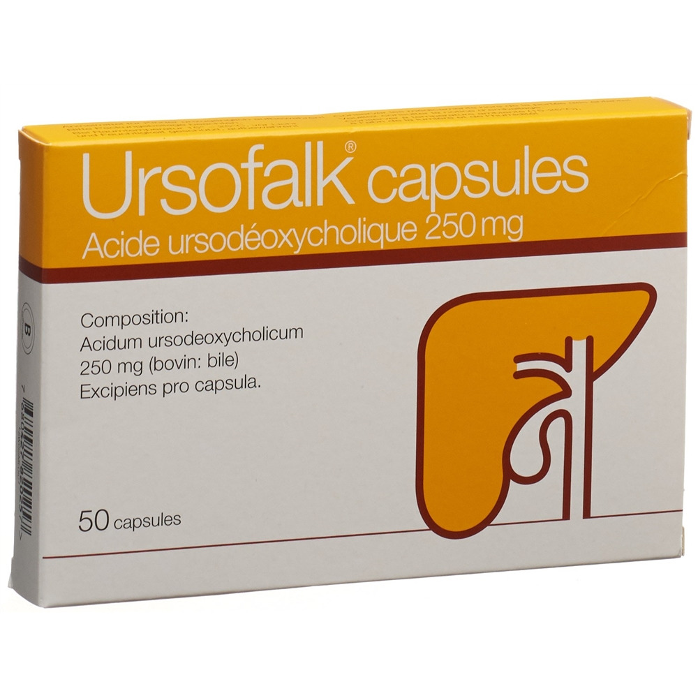 URSOFALK Kaps 250 mg Blist 50 Stk, Bild 2 von 2