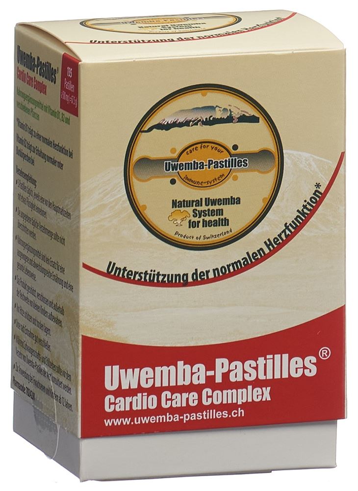 UWEMBA-PASTILLES Cardio Care Complex 500 mg, Hauptbild