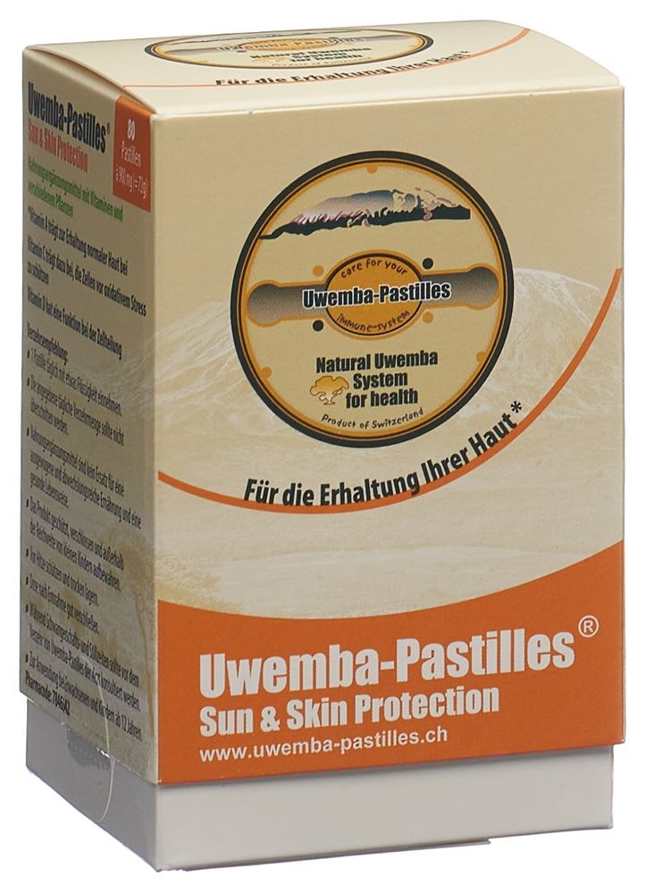 UWEMBA-PASTILLES Sun & Skin Protection 900 mg, Hauptbild
