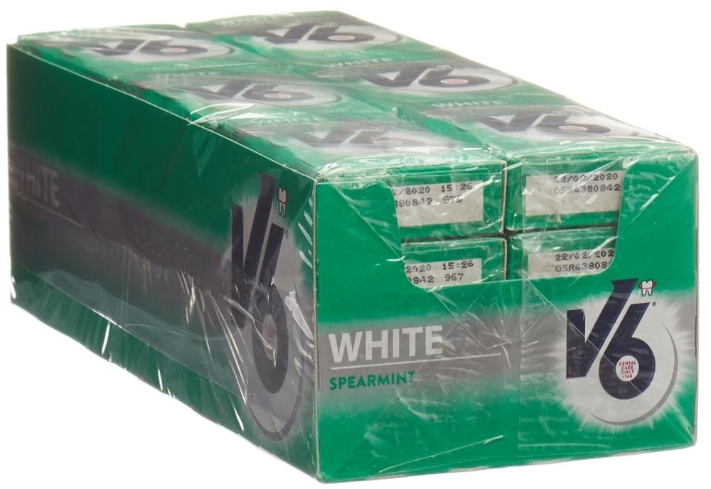 V6 White Kaugummi
