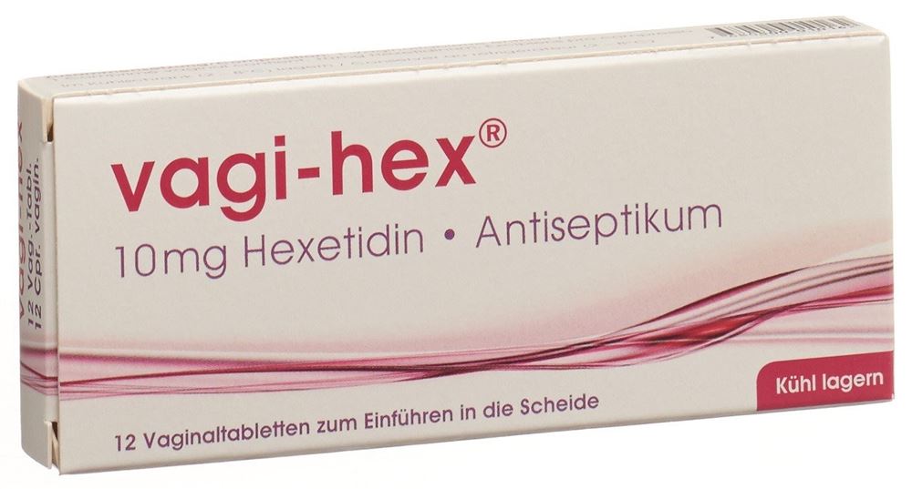 Vagi-Hex cpr vag 10 mg blist 12 pce, image principale