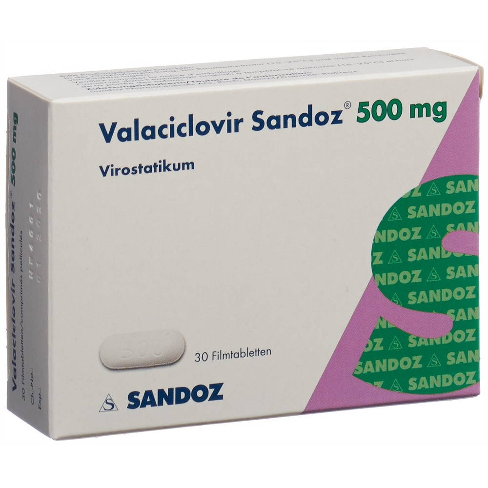 VALACICLOVIR Sandoz 500 mg, image principale