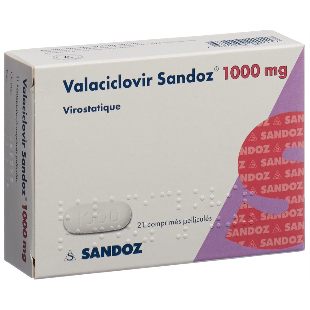 VALACICLOVIR Sandoz 1000 mg, Bild 2 von 2