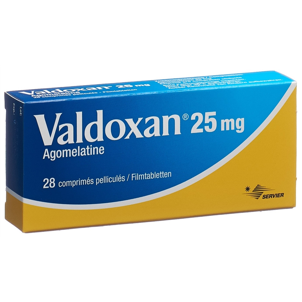 VALDOXAN cpr pell 25 mg blist 28 pce, image principale