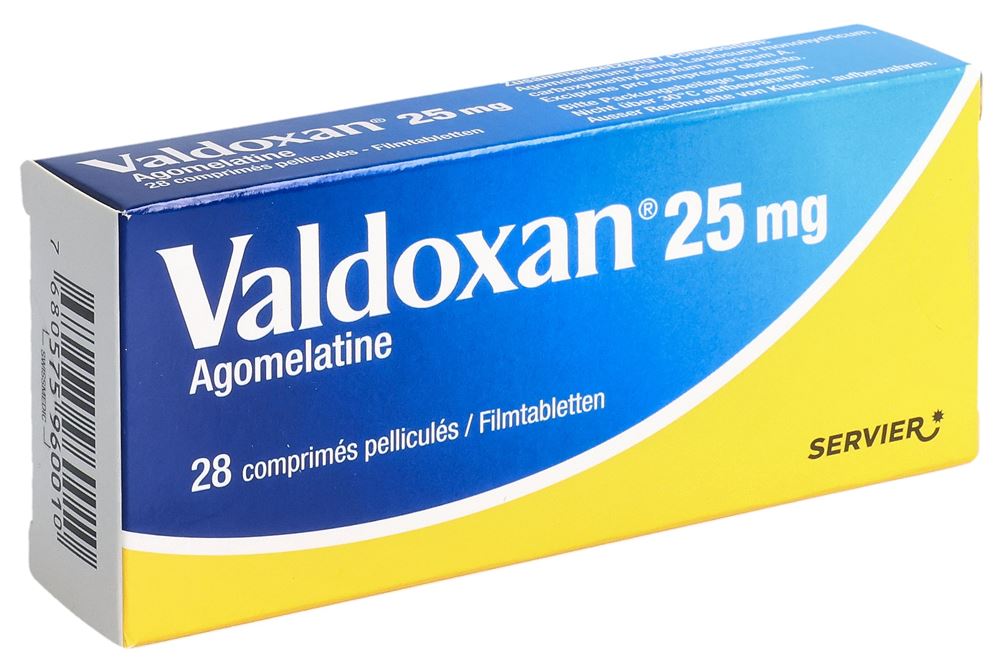 VALDOXAN cpr pell 25 mg blist 28 pce