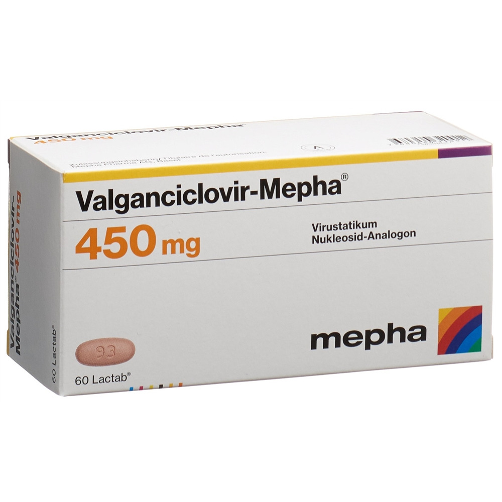 VALGANCICLOVIR Mepha 450 mg, image principale