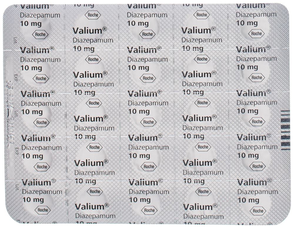 VALIUM cpr 10 mg blist 100 pce, image 2 sur 2