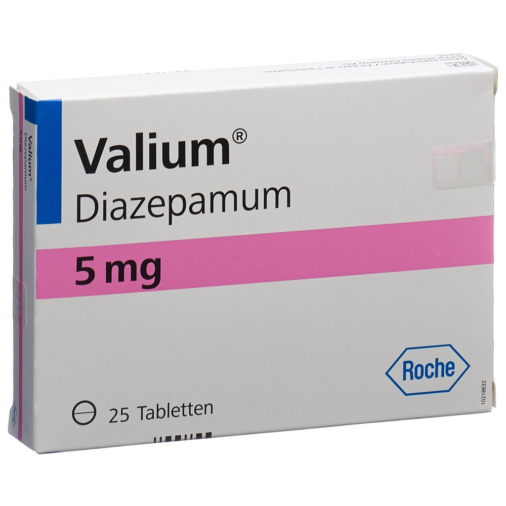 VALIUM cpr 5 mg blist 25 pce, image principale