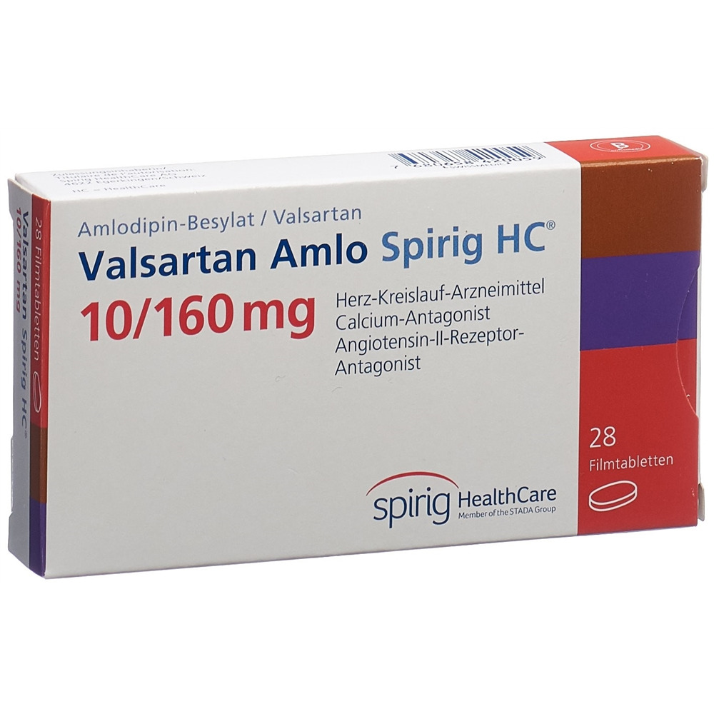 VALSARTAN AMLO Spirig HC, Hauptbild