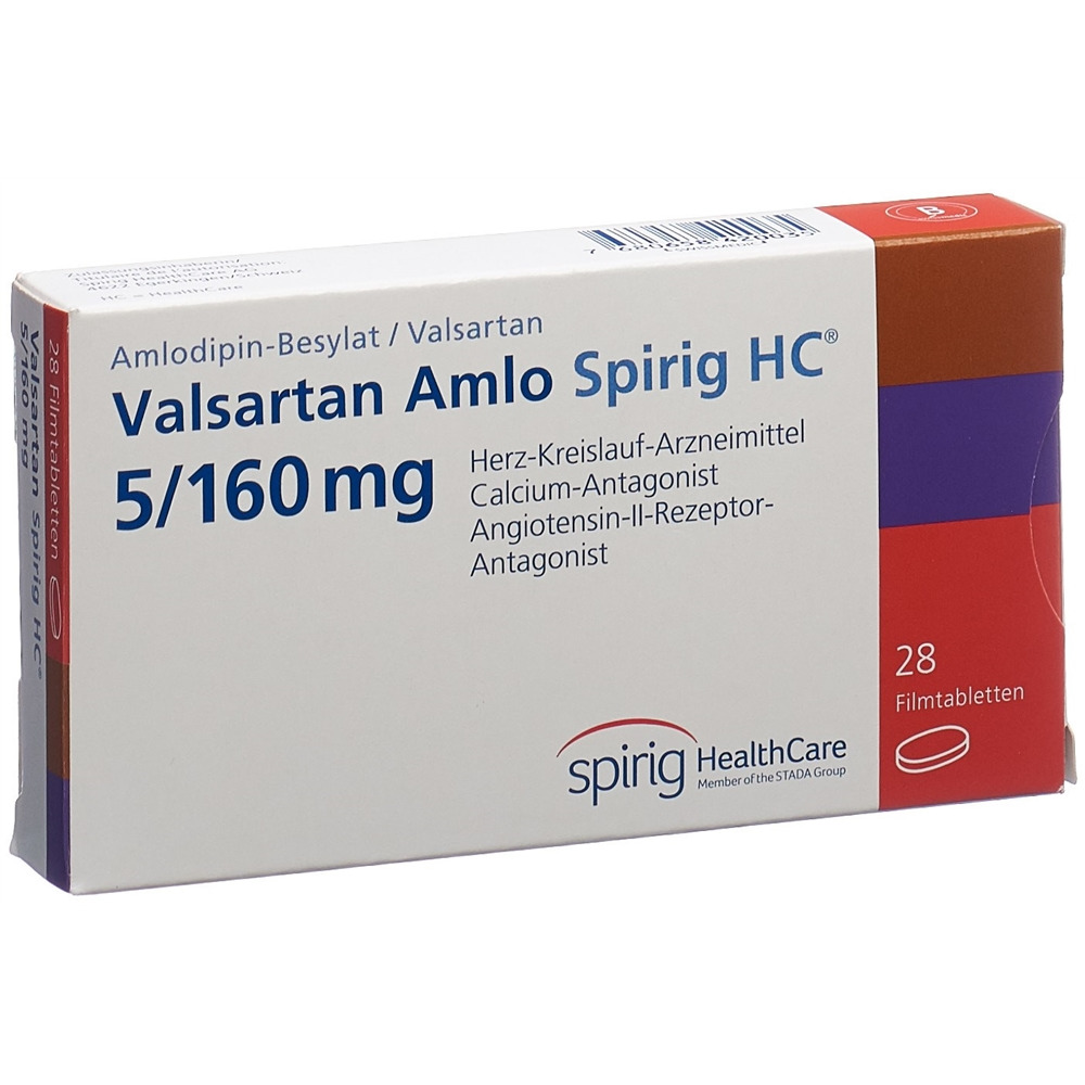 VALSARTAN AMLO Spirig HC, Hauptbild