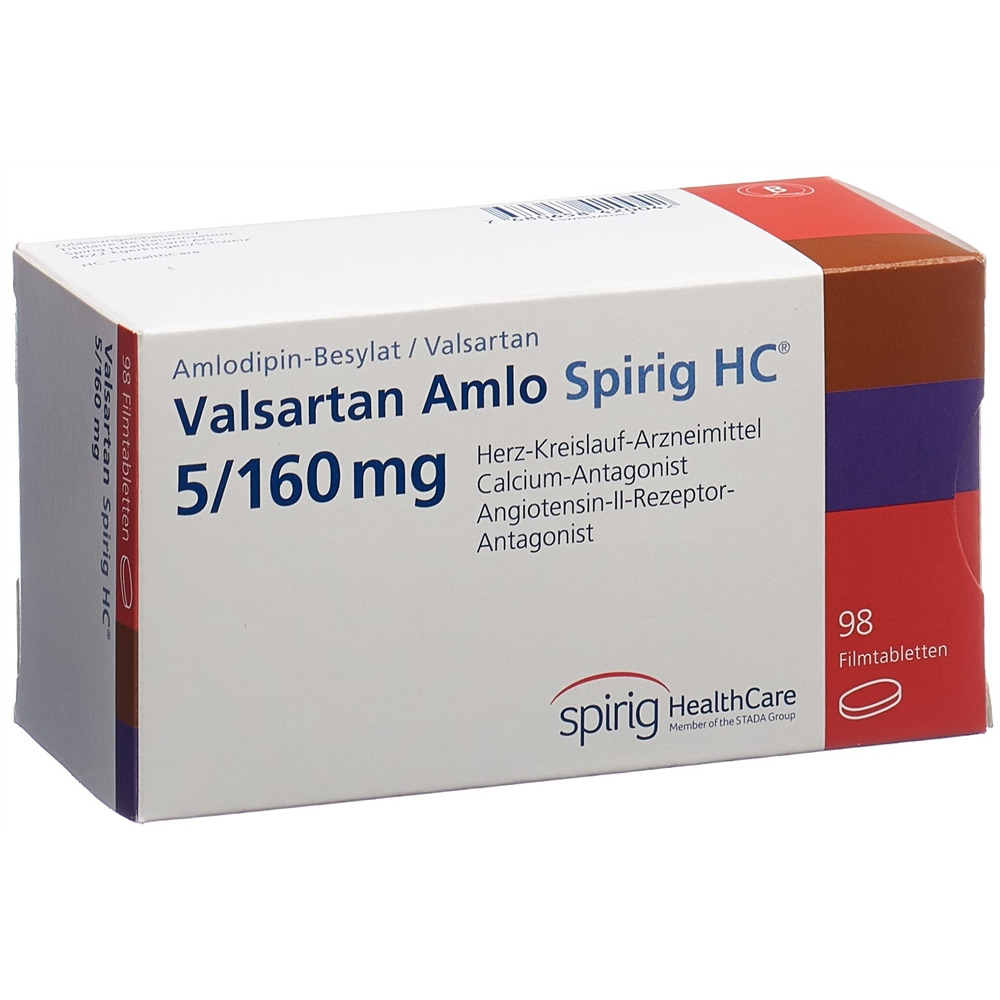 VALSARTAN AMLO Spirig HC, Hauptbild