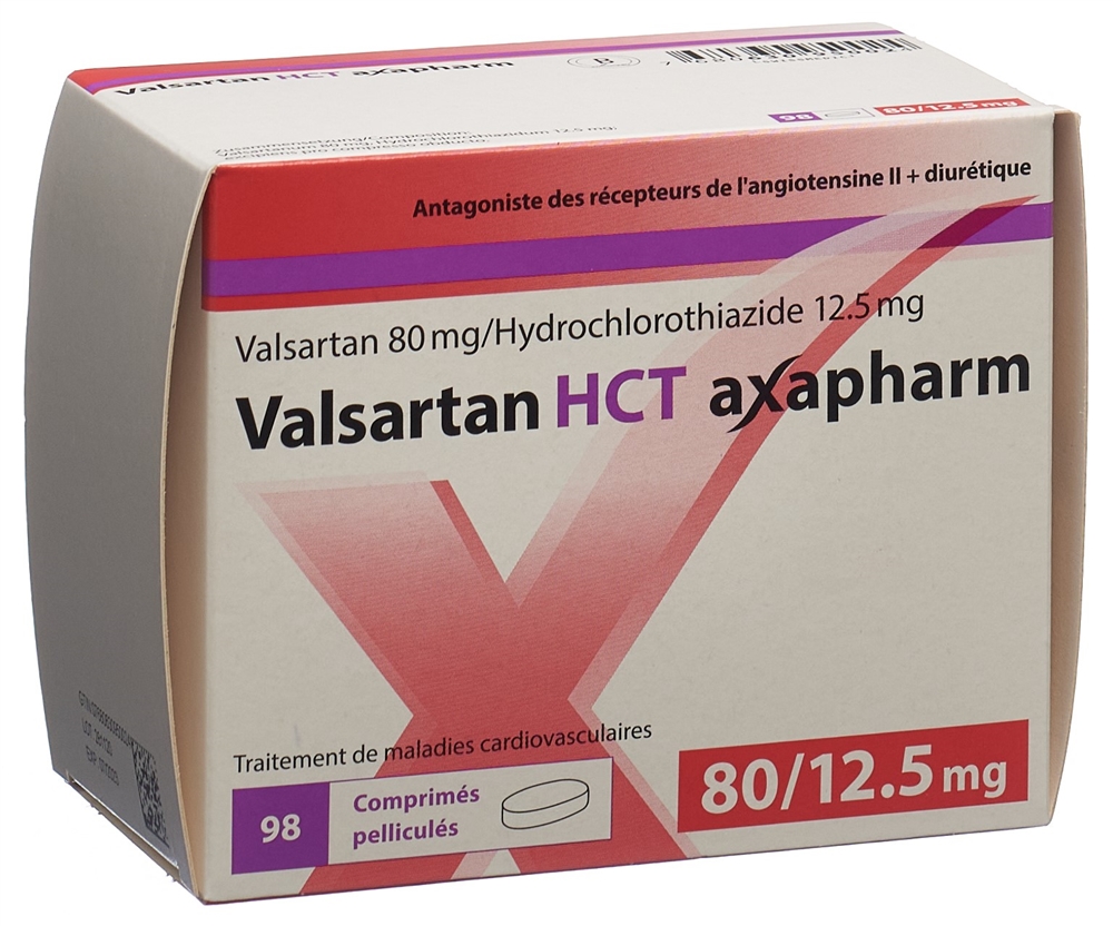 VALSARTAN HCT axapharm, image 2 sur 2