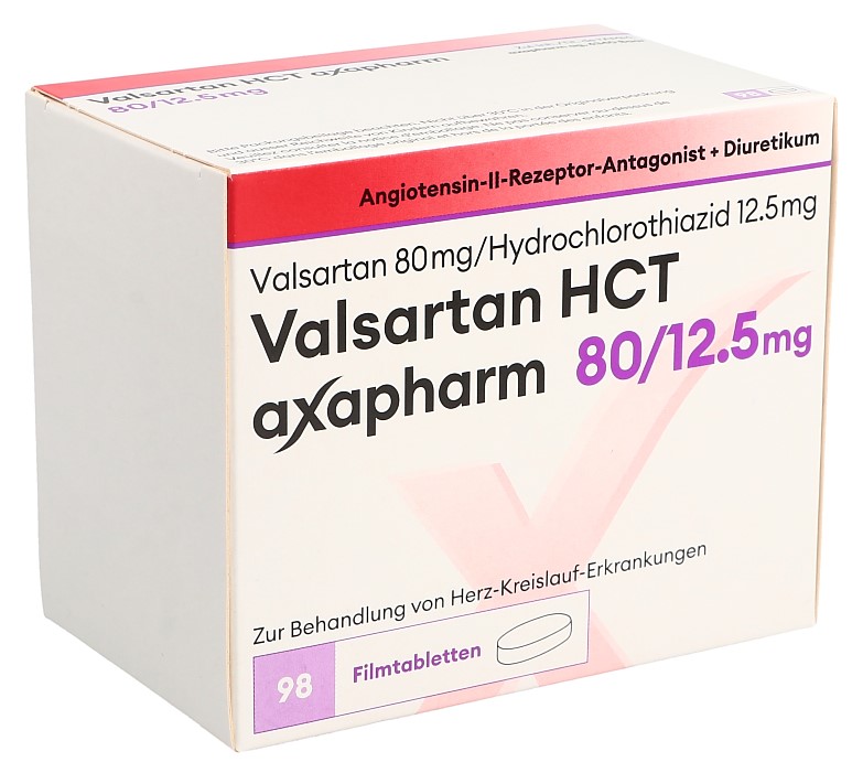 VALSARTAN HCT axapharm, image principale