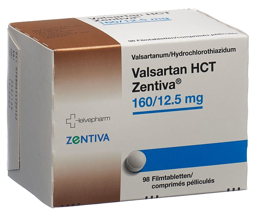 VALSARTAN HCT Zentiva, image principale