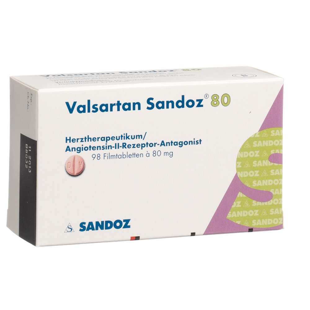 VALSARTAN Sandoz 80 mg, image principale