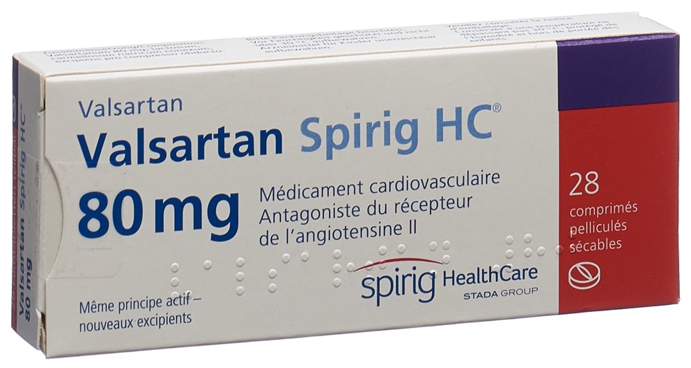 VALSARTAN Spirig HC 80 mg, Bild 2 von 2