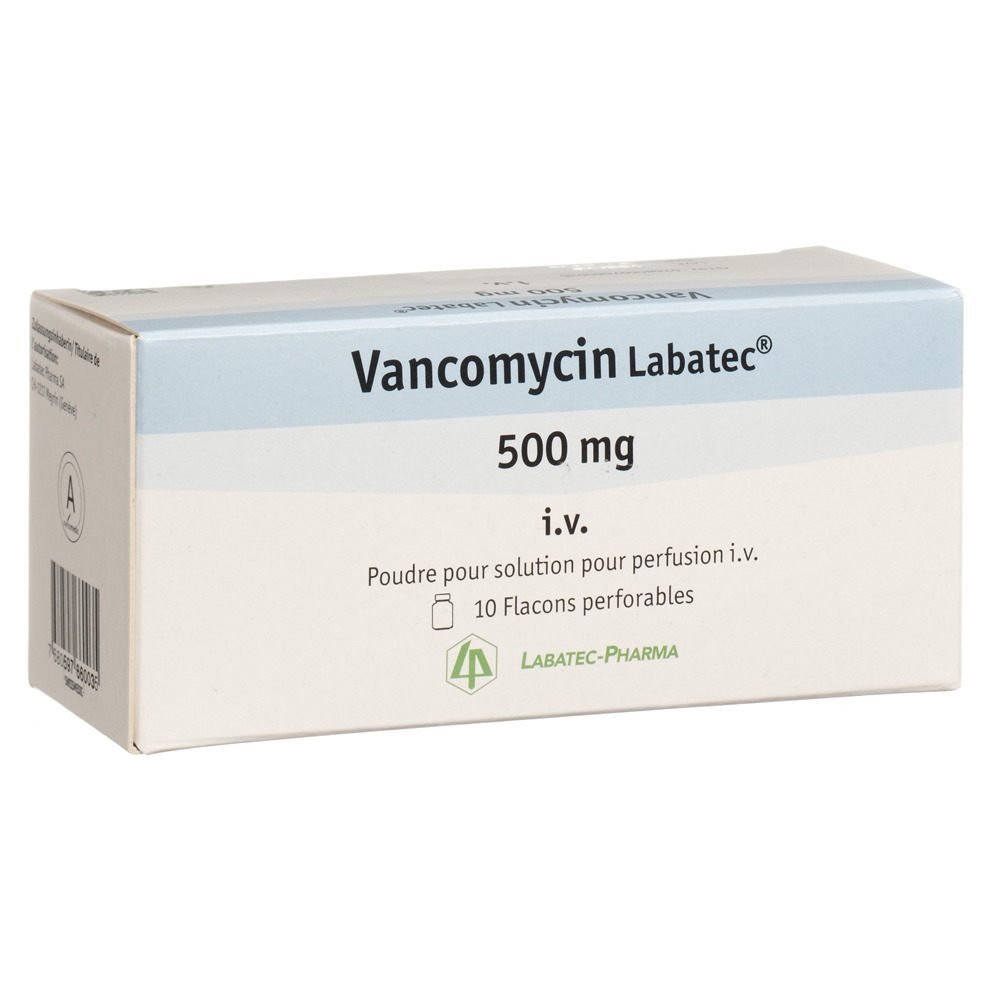 VANCOMYCINE Labatec 500 mg, image 2 sur 2