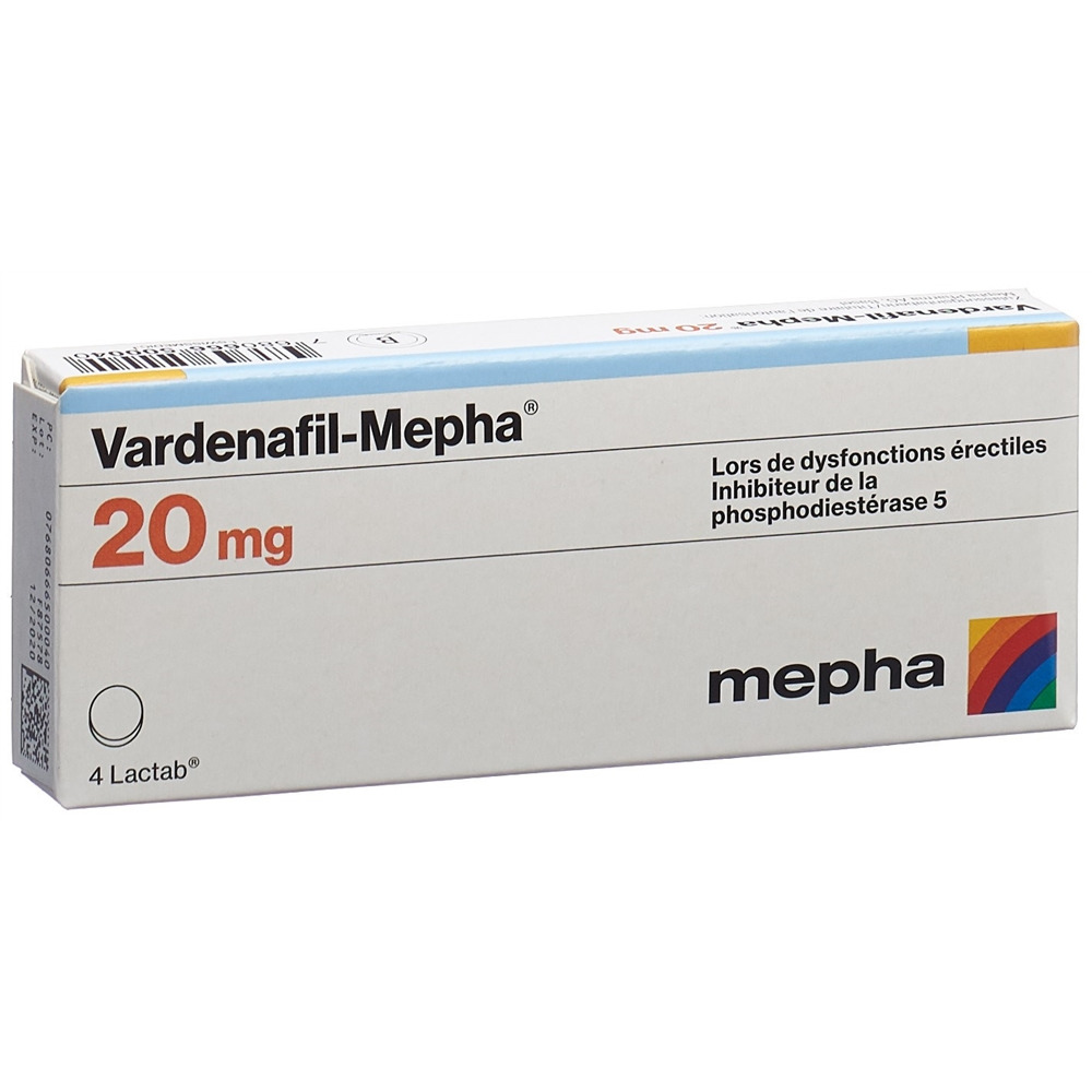 VARDENAFIL Mepha 20 mg, Bild 2 von 2