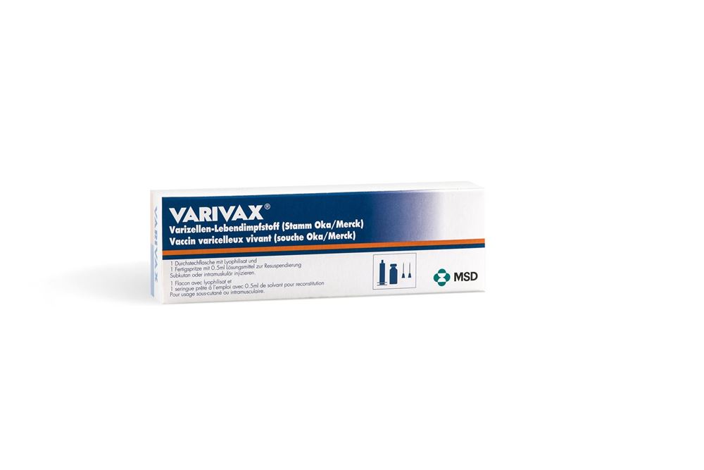 VARIVAX susp inj ser pré 0.5 ml, image principale