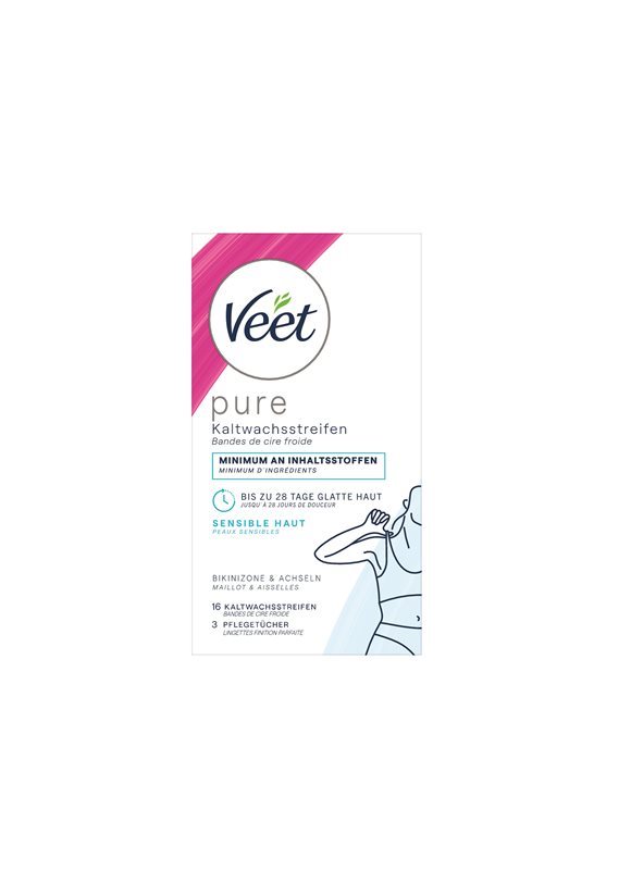 Veet bandes de cire froide