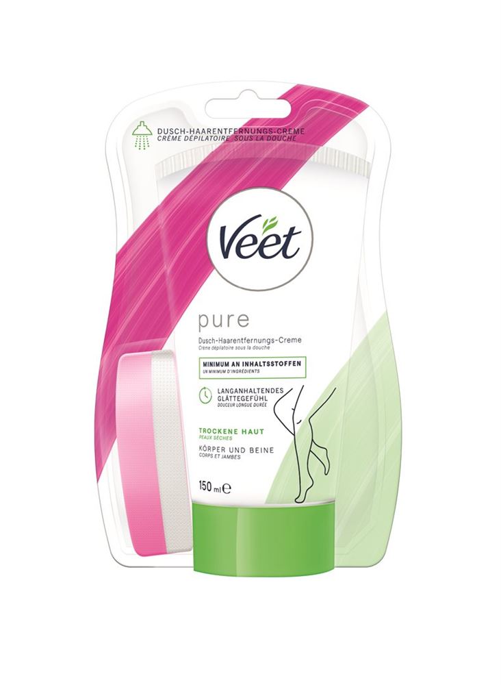 Veet crème dépilatoire sous la douche