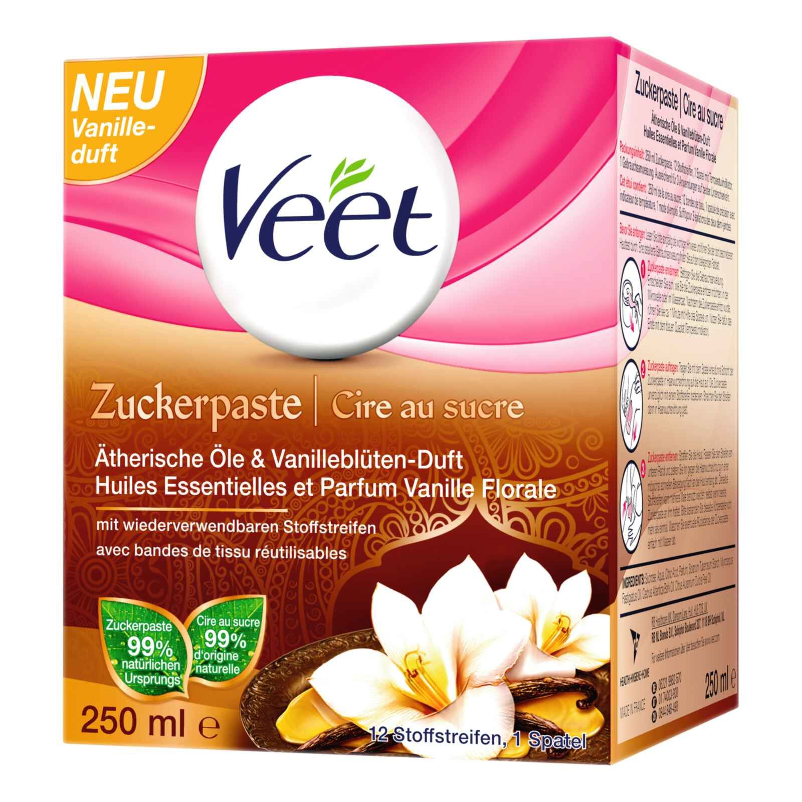 Veet La pâte de sucre Vanilla