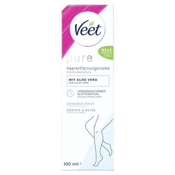 Veet pure crème dépilatoire