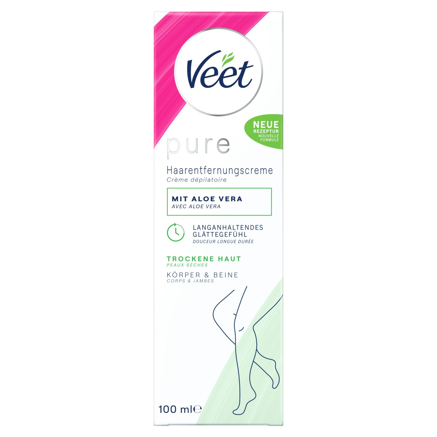 Veet pure crème dépilatoire, image 2 sur 3