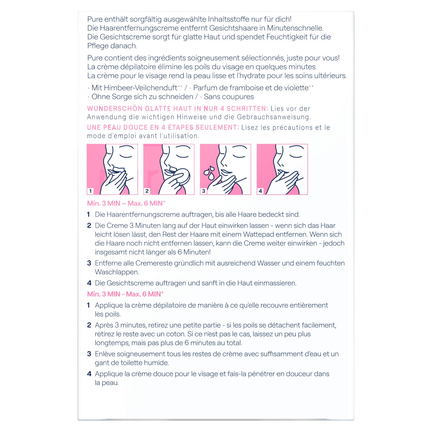 Veet Pure Haarentfernungs-Set Gesicht, Bild 4 von 4