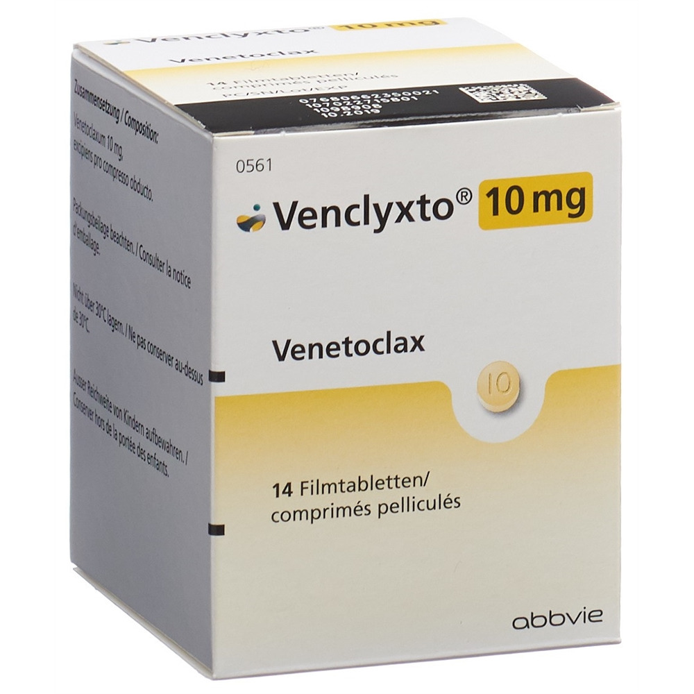 VENCLYXTO Filmtabl 10 mg Blist 14 Stk, Hauptbild