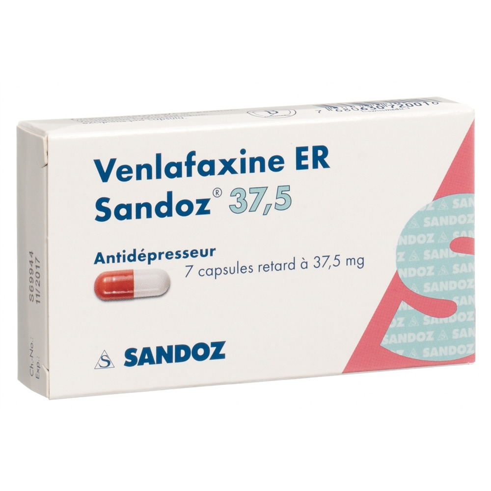 VENLAFAXINE Sandoz 37.5 mg, Bild 2 von 2