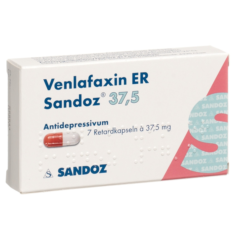 VENLAFAXINE Sandoz 37.5 mg, Hauptbild