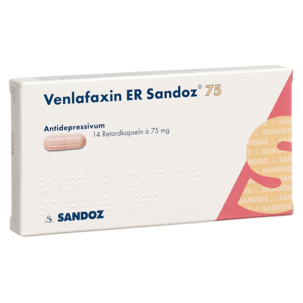 VENLAFAXINE Sandoz 75 mg, Hauptbild