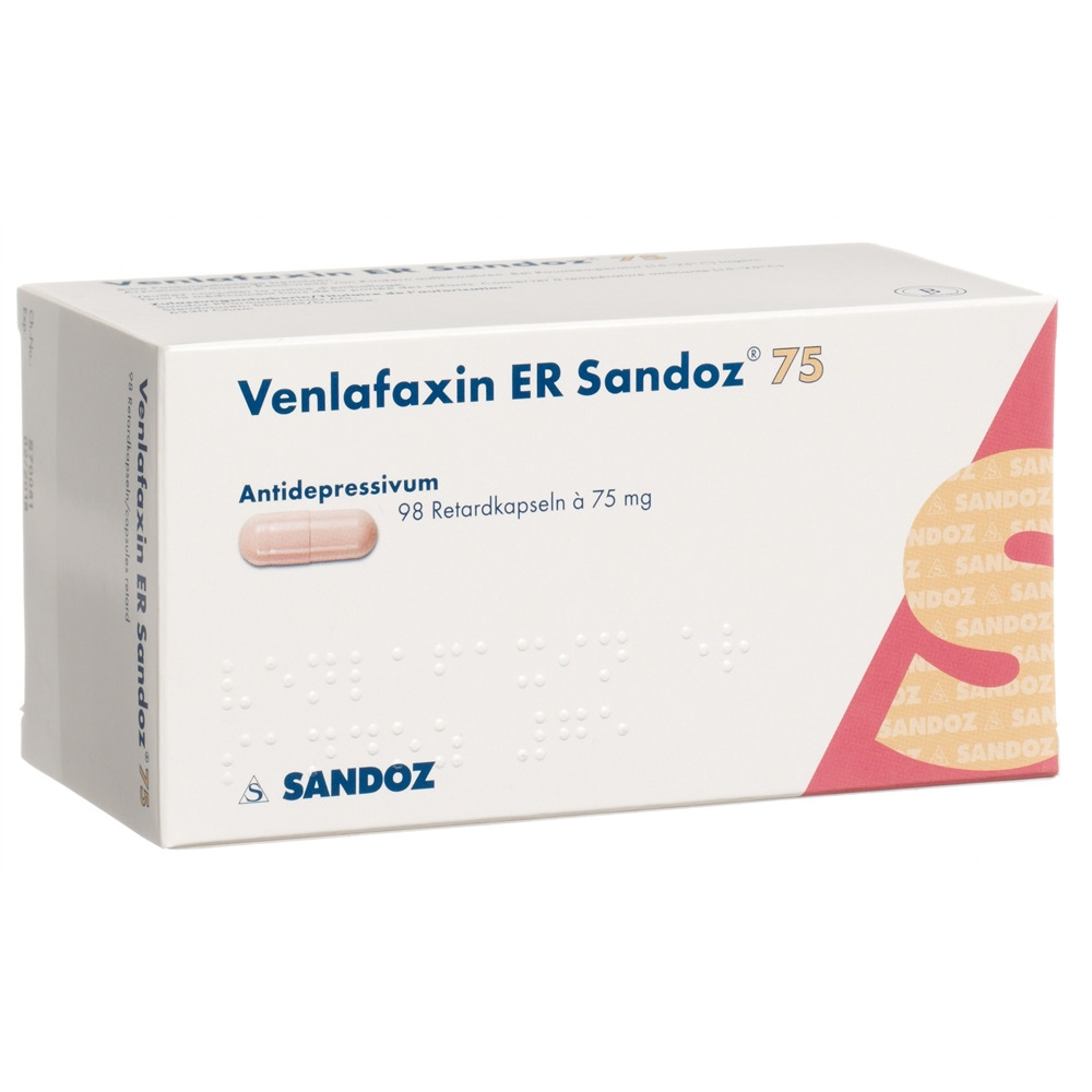 VENLAFAXINE Sandoz 75 mg, Hauptbild