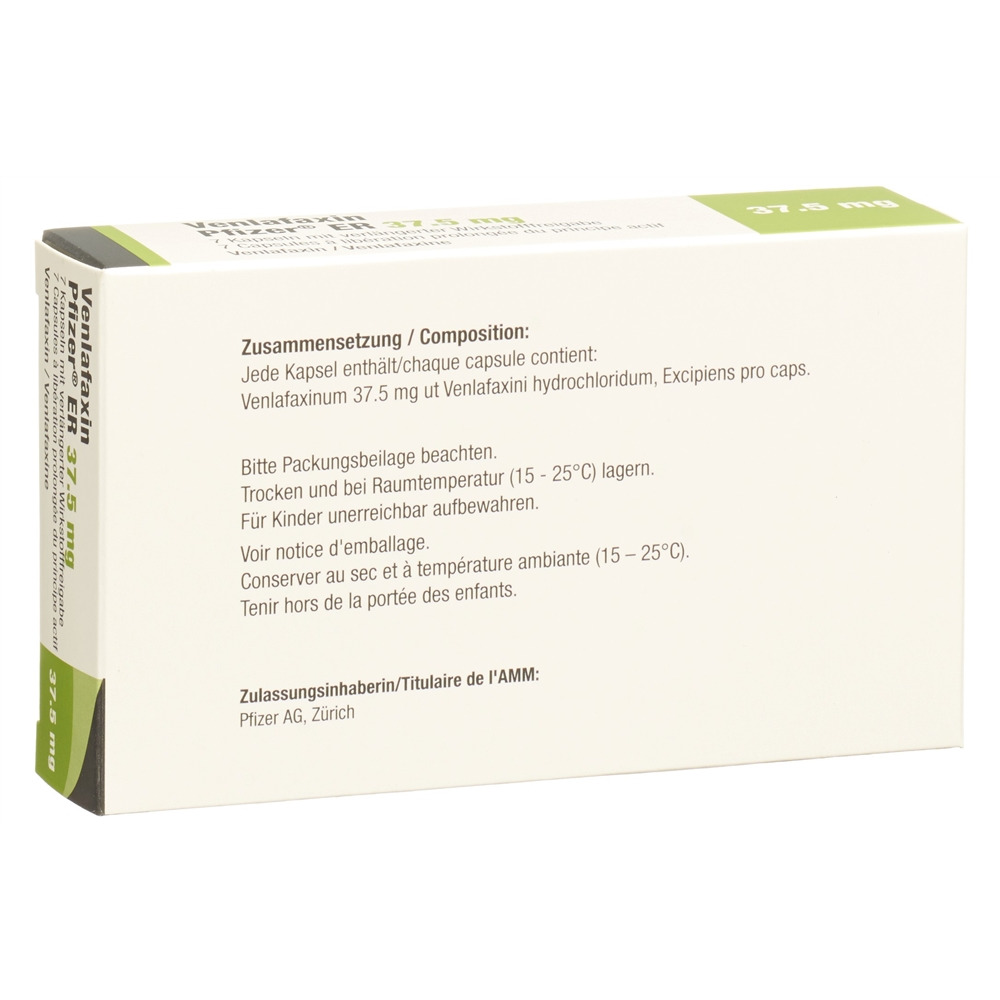 VENLAFAXINE ER 37.5 mg, image 2 sur 2