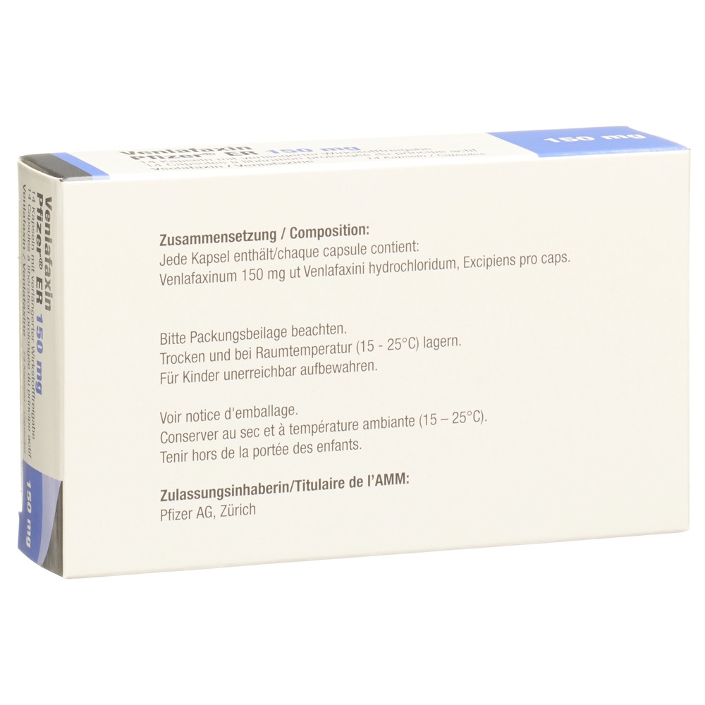 VENLAFAXINE ER 150 mg, Bild 2 von 2