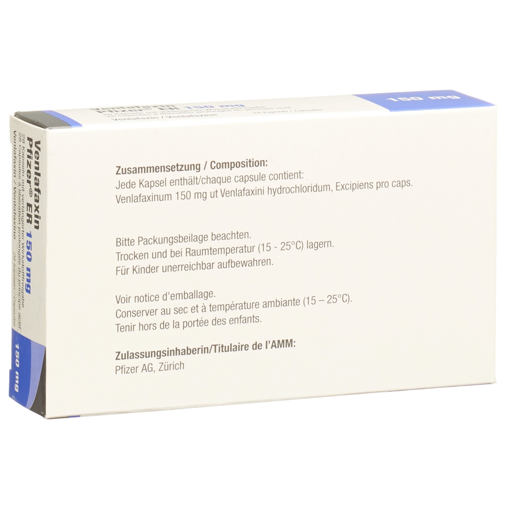 VENLAFAXINE ER 150 mg, Bild 2 von 2