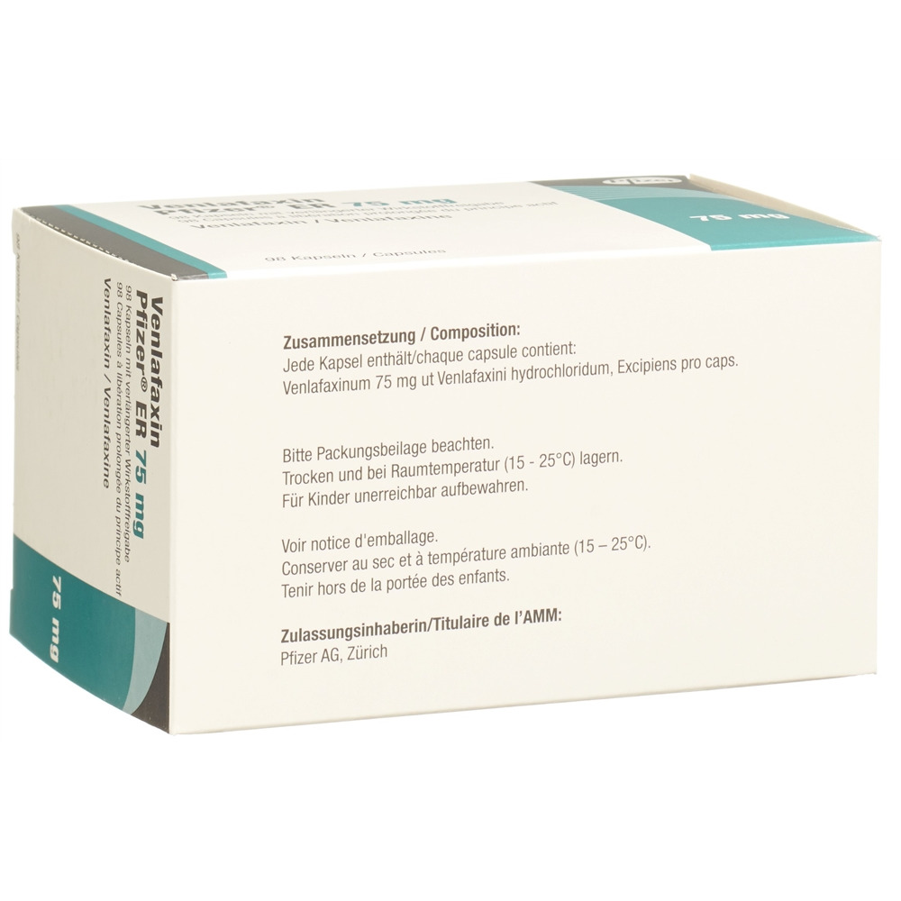 VENLAFAXINE ER 75 mg, Bild 2 von 2